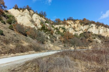 Antik Melnik town, Blagoevgrad bölge yakınındaki kum piramitleri