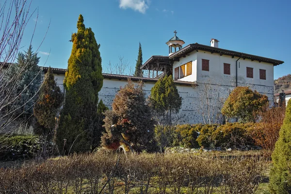 Veduta esterna del Monastero di Rozhen Natività della Madre di Dio, regione di Blagoevgrad — Foto Stock