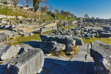 Filippi, Yunanistan'ın arkeolojik alanda Harabeleri