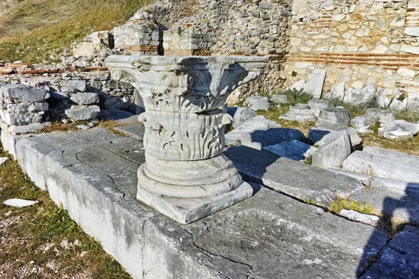 Ruins in the archeological area of Philippi, Greece — Stock Photo, Image