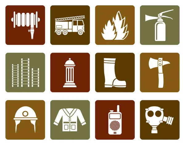 Set of images of air pollution sources. Vector illustration. ⬇ Vector