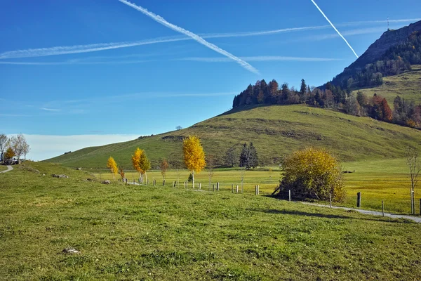 Monte Rigi y paisaje otoñal, Alpes —  Fotos de Stock