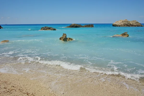 Amazing view of Katisma Beach, Lefkada, Greece — Zdjęcie stockowe