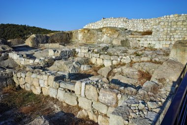 Antik Trakya şehir olan Perperikon, Kırcaali bölgesi kalıntıları