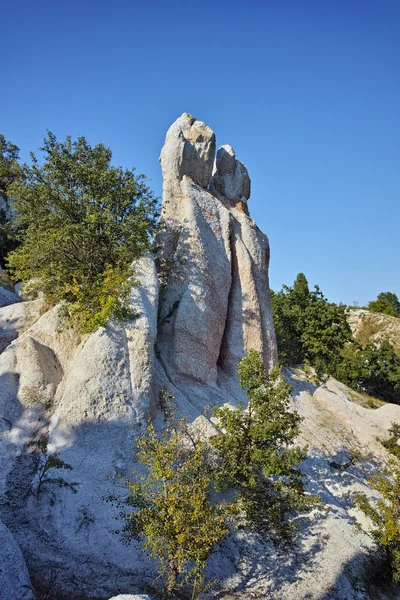 Felsphänomen Steinhochzeit in der Nähe der Stadt Kardzhali — Stockfoto