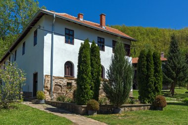Eski Bulilding Ortaçağ Temski Manastırı St George, Sırbistan