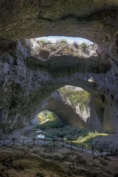 Devetashka σπήλαιο εσωτερικό, Βουλγαρία — Φωτογραφία Αρχείου