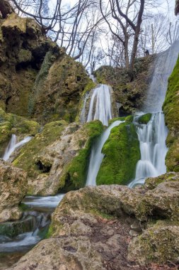 Güzel Bachkovo şelaleler art arda Rodop dağ, Bulgaristan