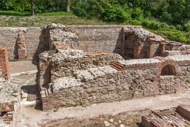 Termal banyoları, Diocletianopolis, Hisarya kasaba, Bulgaristan kalıntıları