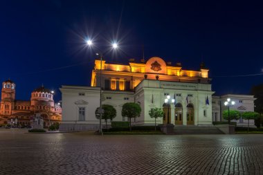 Ulusal Meclis ve Alexander Nevsky Katedrali Sofya şehir
