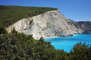 Porto Katsiki Beach, Lefkada, Ionian Islands Panoraması