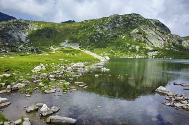 Trefoil, Rila Dağı, yedi Rila göller muhteşem panoramik manzaralı