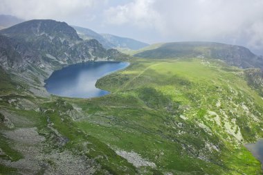 Panoramik manzaralı böbrek Gölü, Rila Yedi Göller