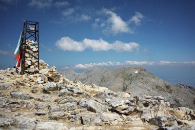 Vihren tepe, Bulgaristan üzerinden panoramik görünüm