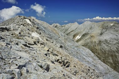 Panoramik Vihren ve Kutelo tepe, Bulgaristan