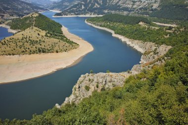 Arda Nehri Menderes ve Kırcaali rezervuar Panoraması