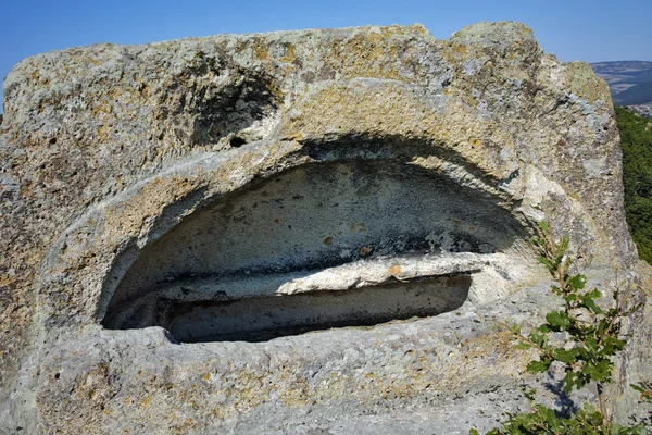 고 대 Thracian 성역 Tatul, 커 르 잘 리 지역에에서 오르페우스의 무덤 — 스톡 사진