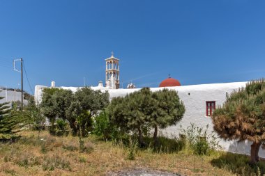 Panagia Tourliani Manastırı, kasaba, Ano Mera, Mikonos Adası, Cyclades