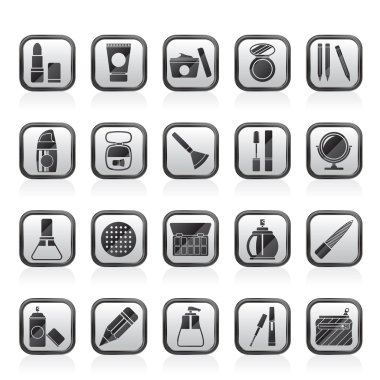 Makyaj ve kozmetik simgeler