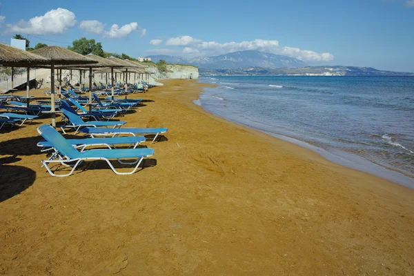 Red sands of xsi beach, Kefalonia, Ionian Islands — Stock Photo, Image