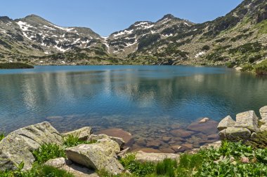 Panoramik Popovo Gölü, Pirin Dağı
