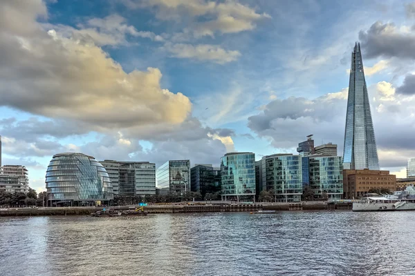 London City Hall Sunset Cityscape, Inglaterra — Fotografia de Stock