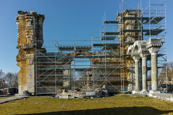 Bazilika arkeolojik alanda eski Filippi, Yunanistan