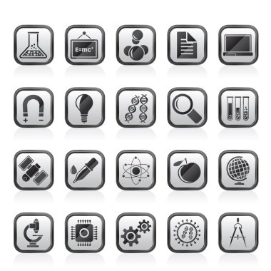 Bilim, araştırma ve eğitim simgeleri 