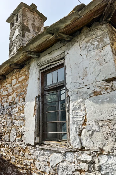 Stary dom w miejscowości Panagia, Wyspa Thassos, Macedonia Wschodnia i Tracja — Zdjęcie stockowe