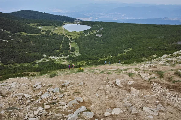 Panoramablick auf Bezmog See, Pirin Berg — Stockfoto