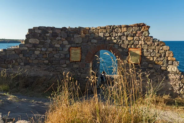Ancient ruins in town of Sozopol, Bulgaria — Stock Photo, Image
