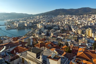 Kavala, Yunanistan için şaşırtıcı Panorama