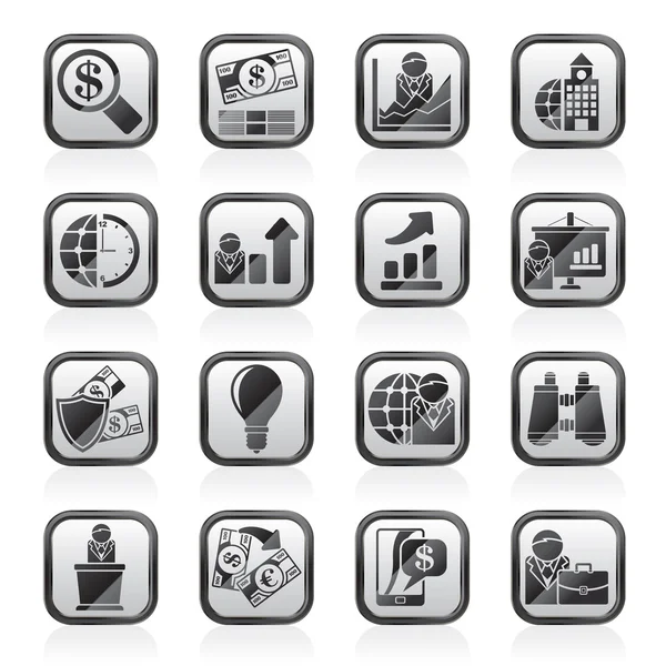 Business and Finance Strategies  Icons — Stock Vector