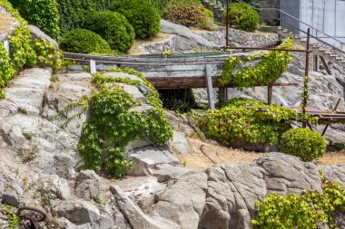 Setin eski Süzebolu şehir Burgaz bölge eski teknede