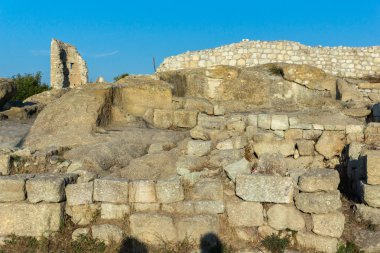 Kırcaali bölgesi antik Trakya şehir olan Perperikon içinde kule