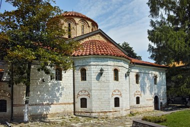 Eski kilisede Ortaçağ Bachkovo Manastırı,