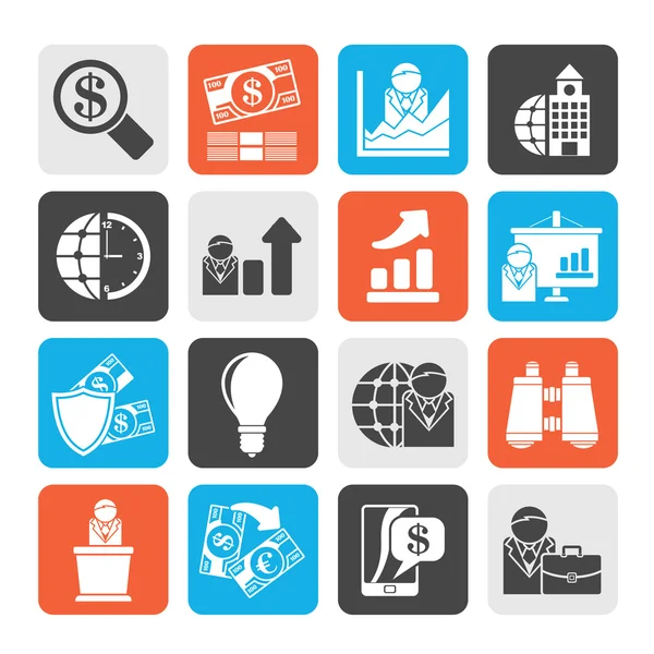 Business and Finance Strategies  Icons — Stock Vector