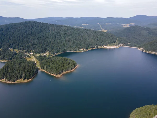 Vista Aérea Del Embalse Golyam Beglik Región Pazardzhik Bulgaria —  Fotos de Stock