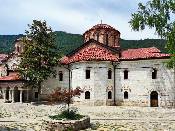 Bachkovo Monastery Bulgária Julho 2020 Edifícios Medievais Mosteiro Bachkovo Dormição — Fotografia de Stock