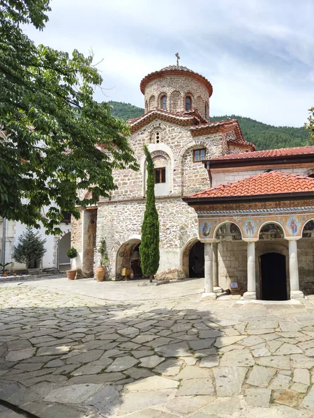 Bachkovo Monastery Bulgaria July 2020 Medieval Buildings Bachkovo Monastery Dormition — 스톡 사진