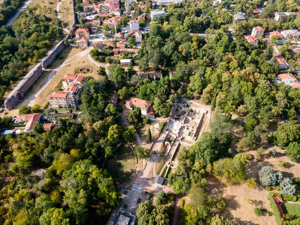 Légi Felvétel Város Hisarya Plovdiv Régió Bulgária — Stock Fotó