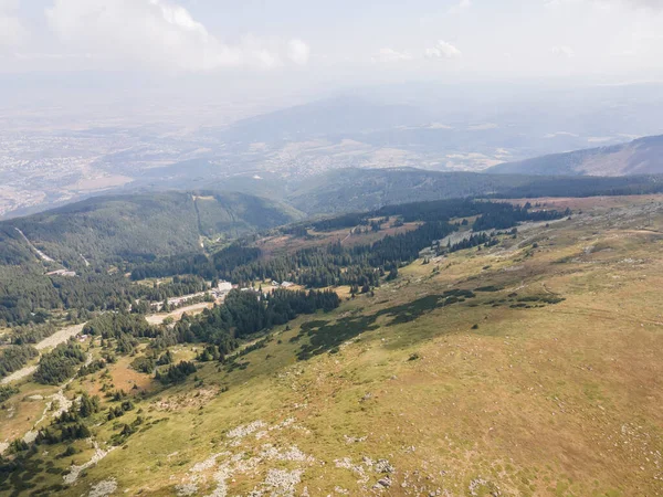 Vitosha Dağı Nın Hava Manzarası Sofya Şehir Bölgesi Bulgaristan — Stok fotoğraf