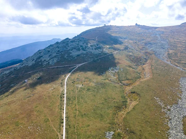 Vista Aérea Paisagem Montanha Vitosha Região Cidade Sófia Bulgária — Fotografia de Stock