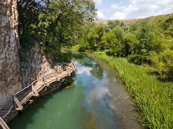 Aerial View Iskar Panega Geopark Gold Panega River Bulgaria — Stock Photo, Image