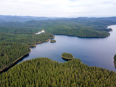 Shiroka polyana (Geniş çayır) Reservoir, Pazardzhik Bölgesi, Bulgaristan