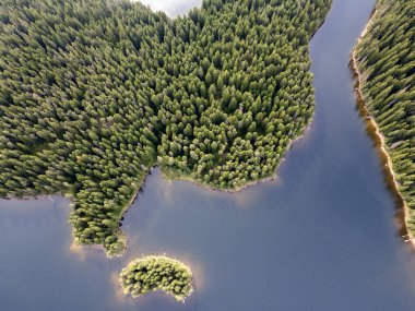 Shiroka polyana (Geniş çayır) Reservoir, Pazardzhik Bölgesi, Bulgaristan