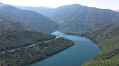 Vacha (Antonivanovtsi) Reservoir, Rodop Dağları, Filibe Bölgesi, Bulgaristan