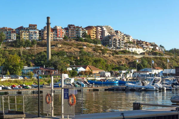 Sozopol Bulgária Agosto 2020 Amazing Sunset Porto Sozopol Região Burgas — Fotografia de Stock