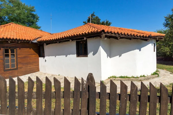 Oude Huizen Uit Negentiende Eeuw Het Historische Dorp Brashlyan Burgas — Stockfoto