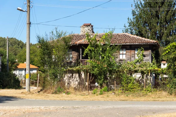 Alte Häuser Aus Dem Jahrhundert Historischen Dorf Brashlyan Region Burgas — Stockfoto